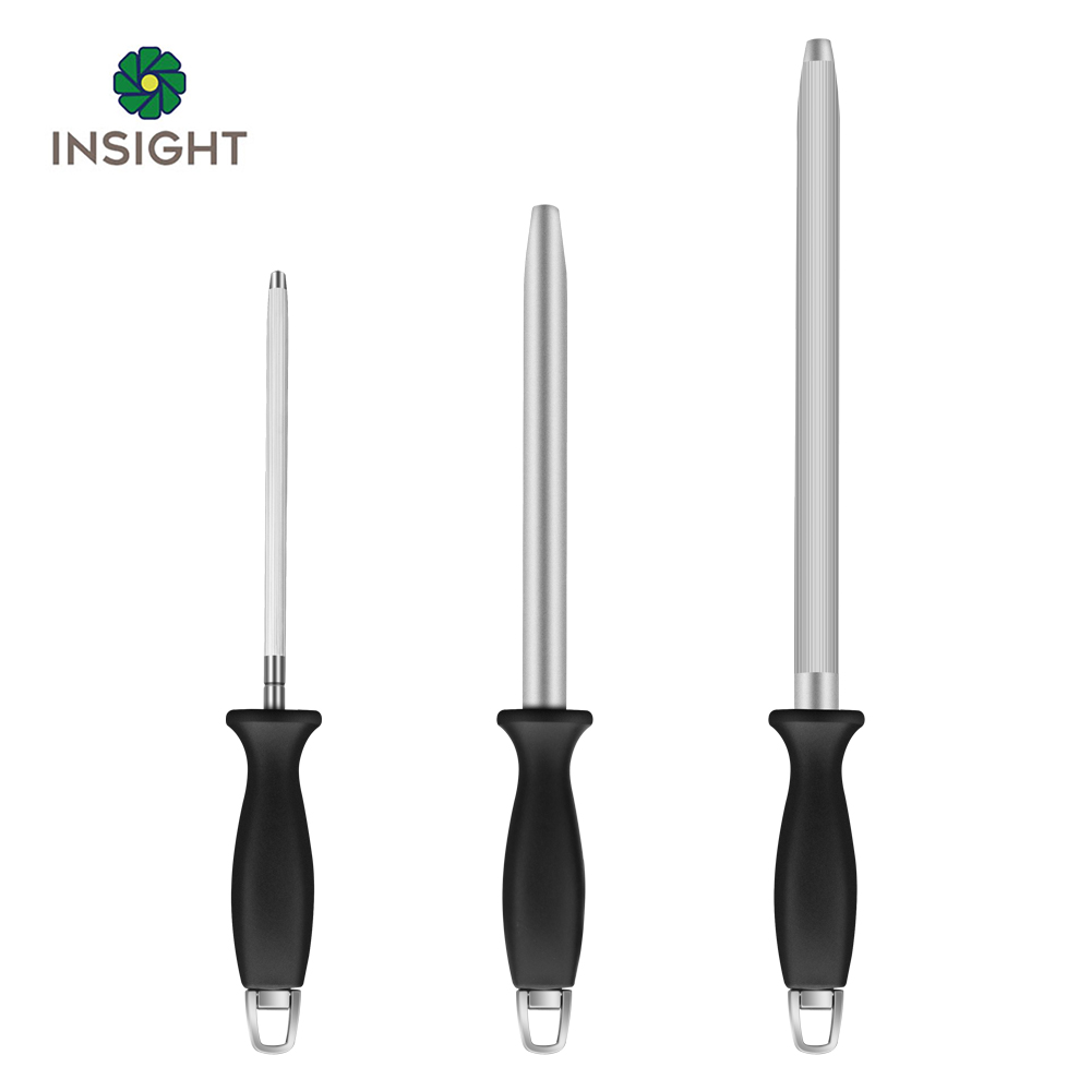 Diamond Carbon Steel Professional Knife Sharpener Rod