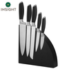 Professional Knife Set with Built-in Sharpener
