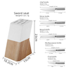 Durable Kitchen Knife Sets Block 