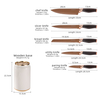 6-Pieces Professional Stainless Steel Knives Set