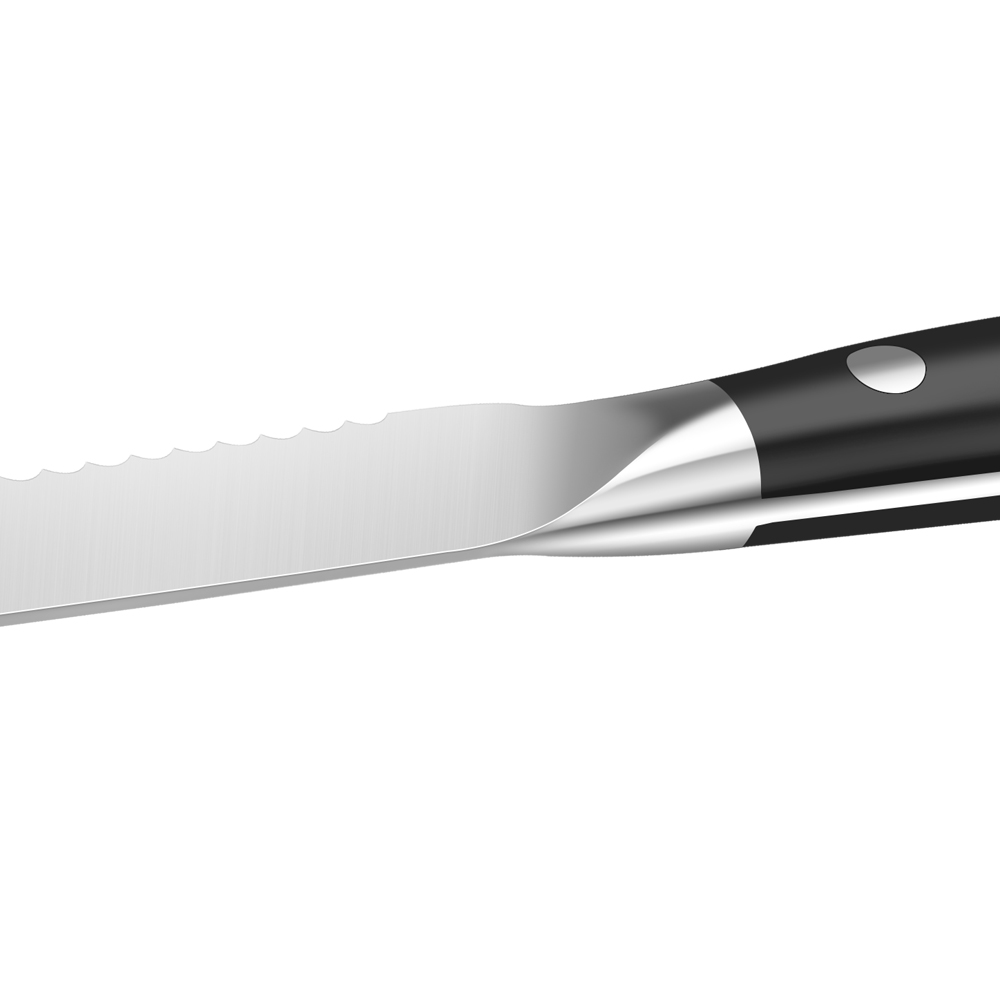 6pcs Steak Knife Set with Steel Blades
