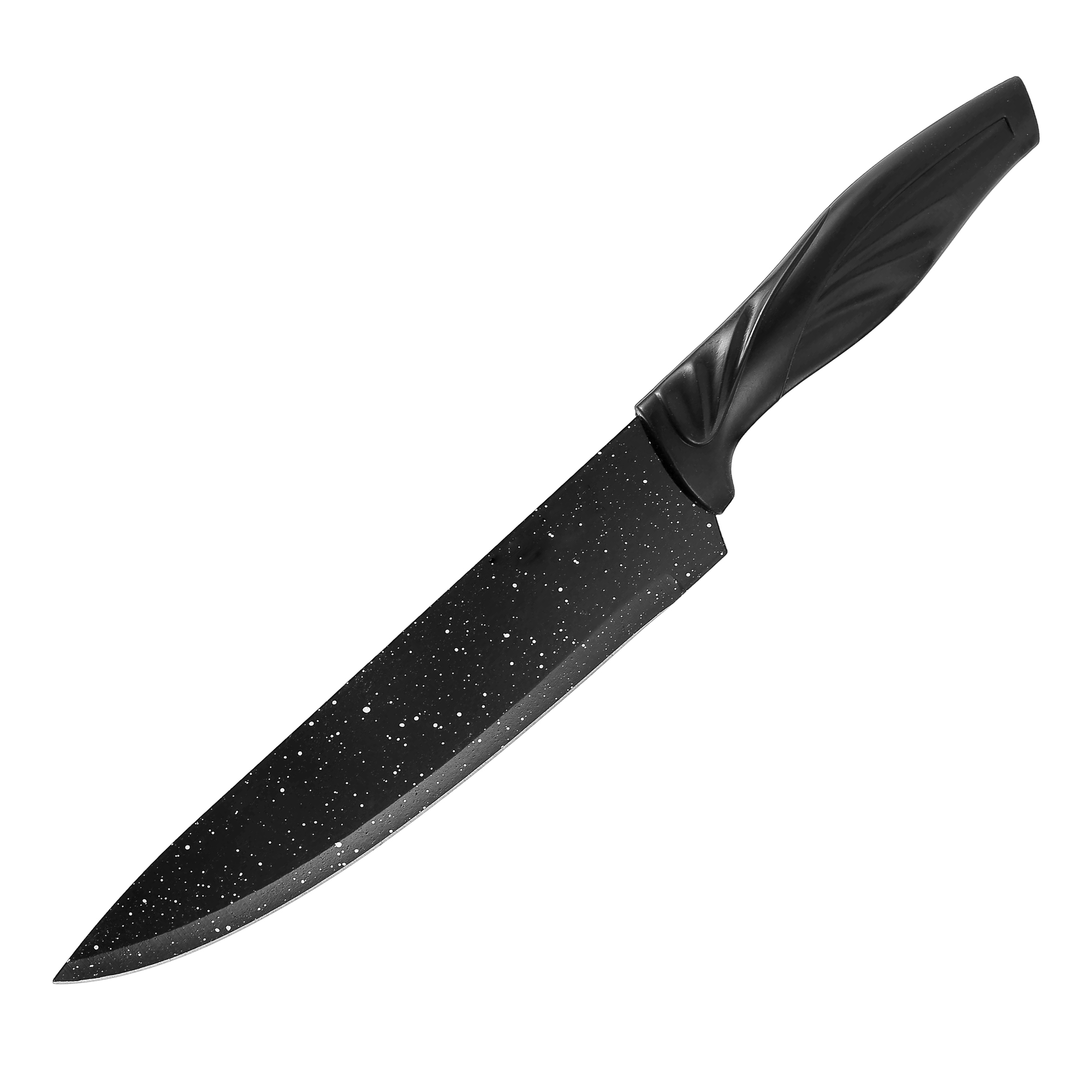 6-Piece Black Chef Knife Set