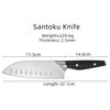 Japanese Stainess Steel Santoku Knife