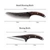 Hand Forged 3 PCS Butcher Chef Knife Set