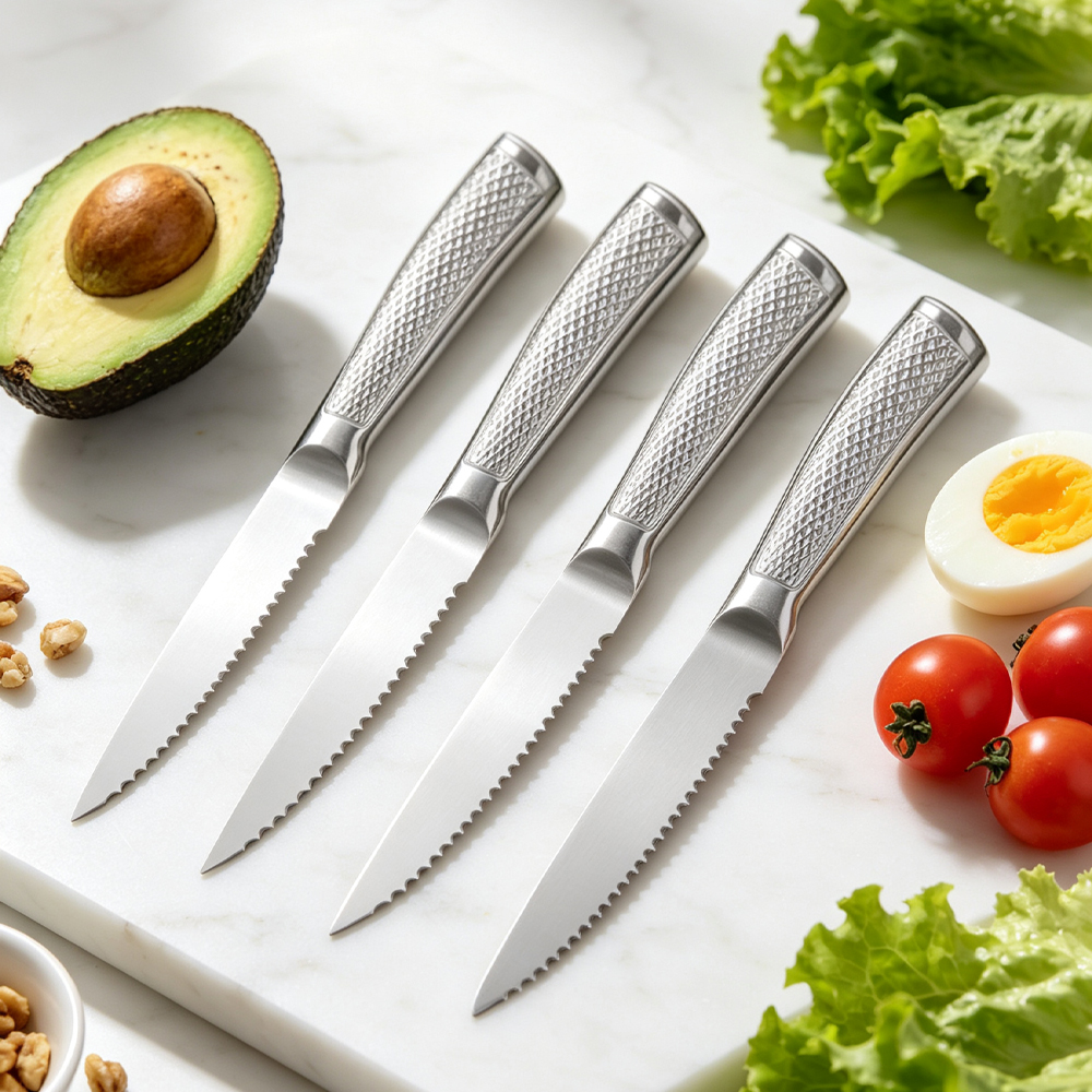 Serrated Steak Knives Set of 4