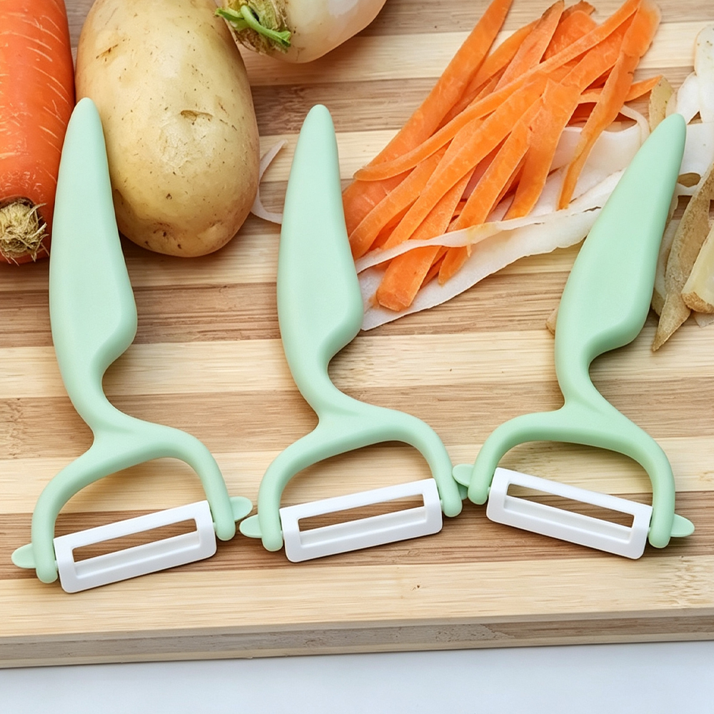 Multifunctional Peeler with Non Slip Kitchen Handle