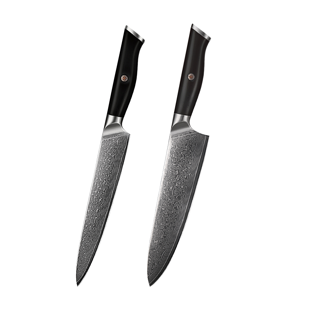 Cooking Knives with Ergonomic Handle