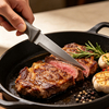 Steak Knife with Plastic Handle
