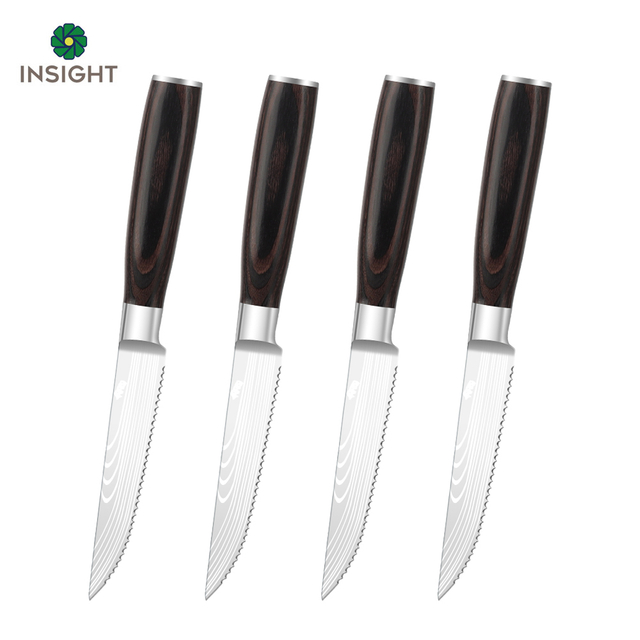 Sharp Serrated Steak Knives
