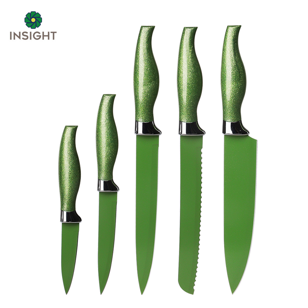 Anti-Rust Coating Stainless Steel Chef Knife Sets