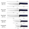 Anti-Rust Stainless Steel Knives