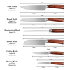 Knife Set With Pakka Wood Handle
