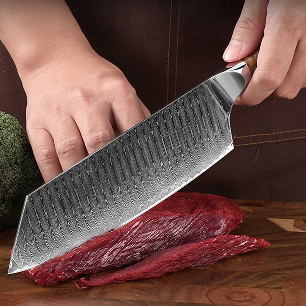 Stainless Steel Knives With Pakkawood Handles