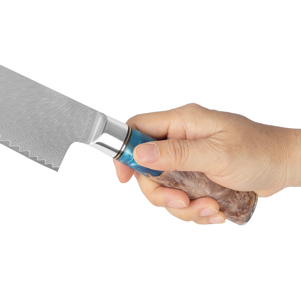 Damascus Steel Knives Set