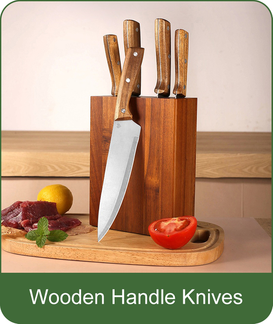 Wooden Handle Knives