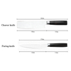 Set tagliere e coltello da campeggio magnetico