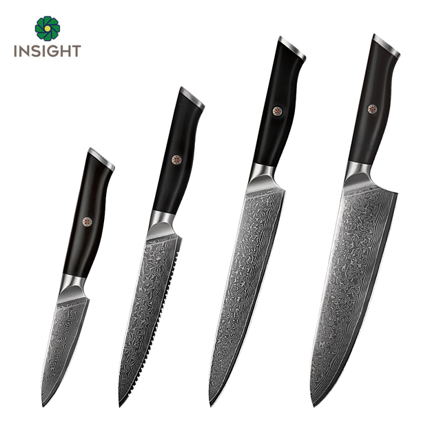 Cooking Knives with Ergonomic Handle