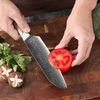 Superior High-carbon Damascus Knife Set