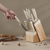 INSIGHT Kitchen Knife Set with Block