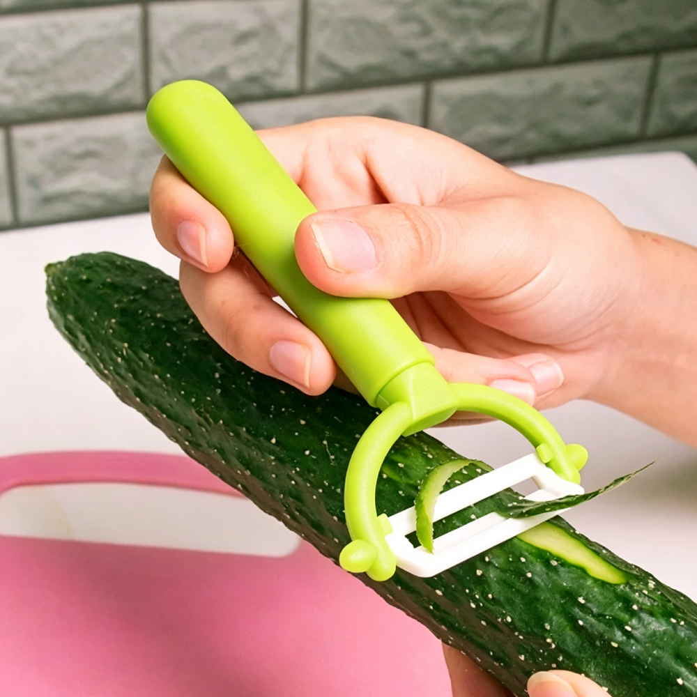 Peeler with Single Edge Blade