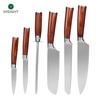 Knife Set With Pakka Wood Handle