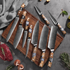 Superior High-carbon Damascus Knife Set