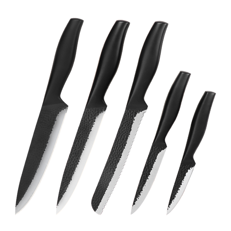 Kitchen Knife with Sanding Finish