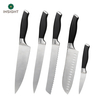 Black Knife Set With Hollow Handle