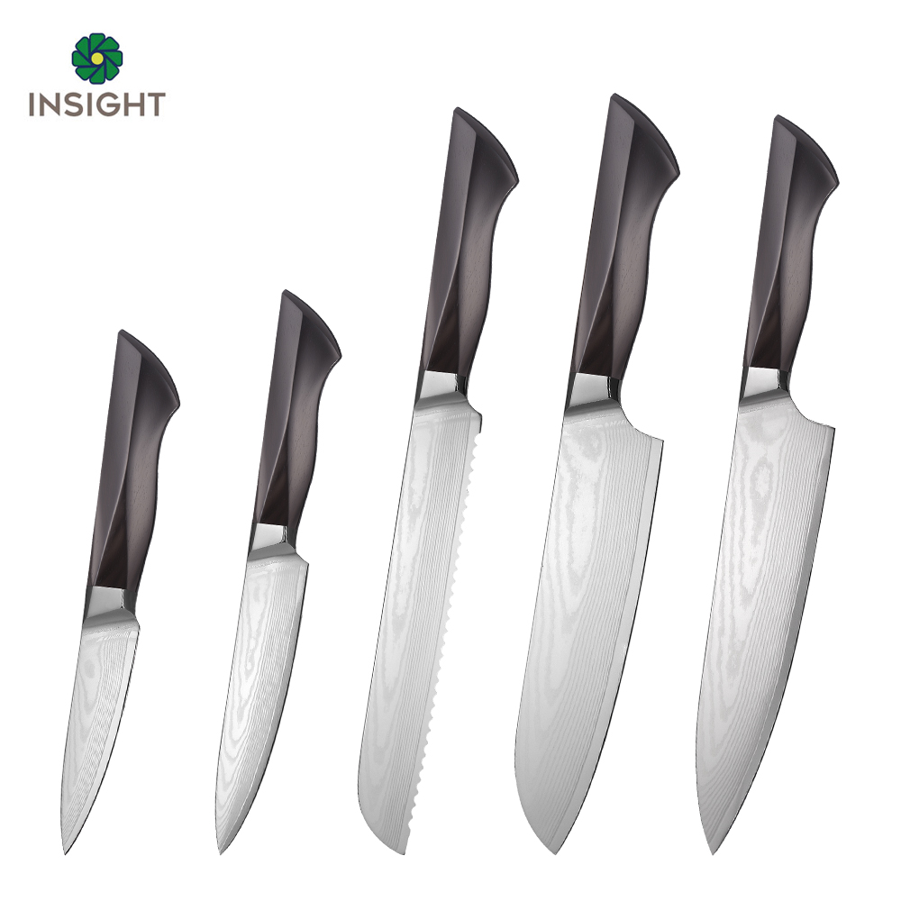 Damascus Knife Set DM2026-12