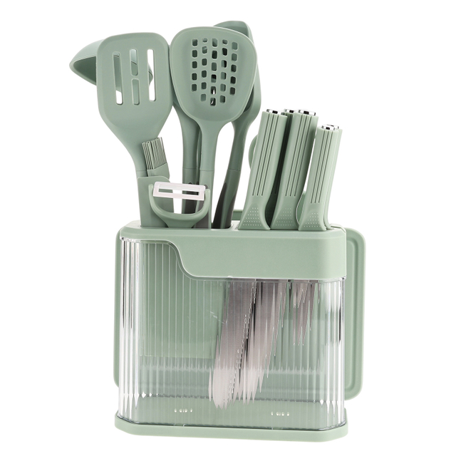 Knife Set with Knife Block