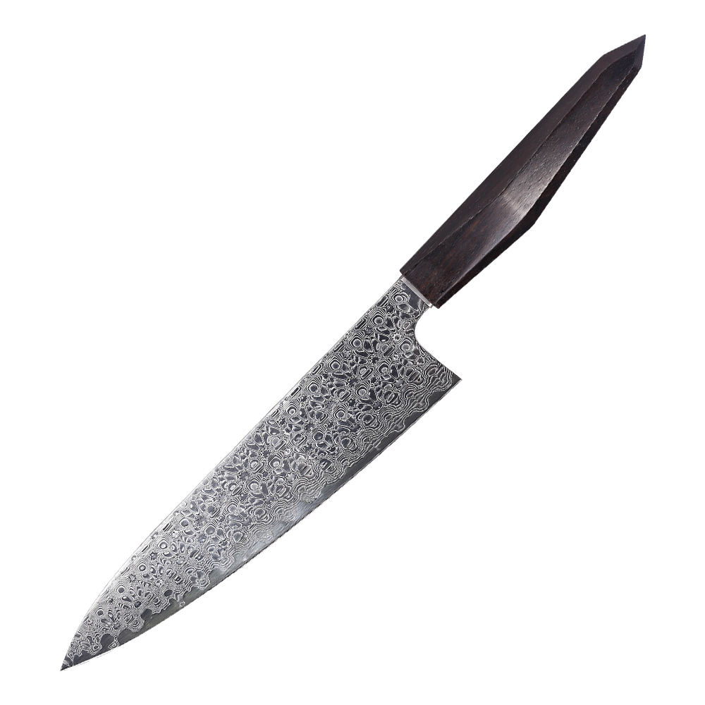 Stainless Steel Damascus Pattern Chef Knife Set