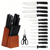 Ensemble de couteaux de cuisine avec bloc
