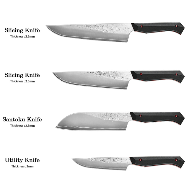 Kitchen Knife With G10 Handle
