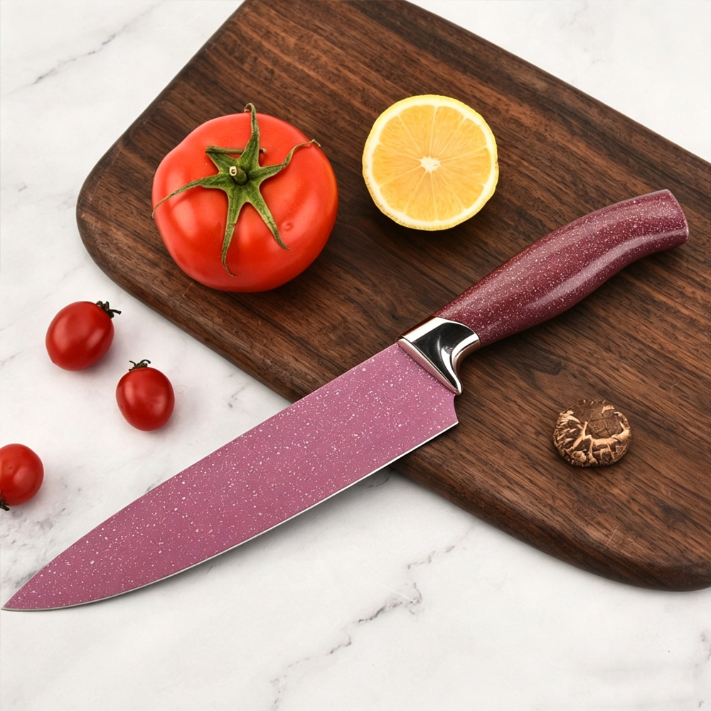 Color-Coded Kitchen Knives Set