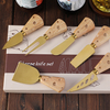Stainless Steel Gold Cheese Tool Set 