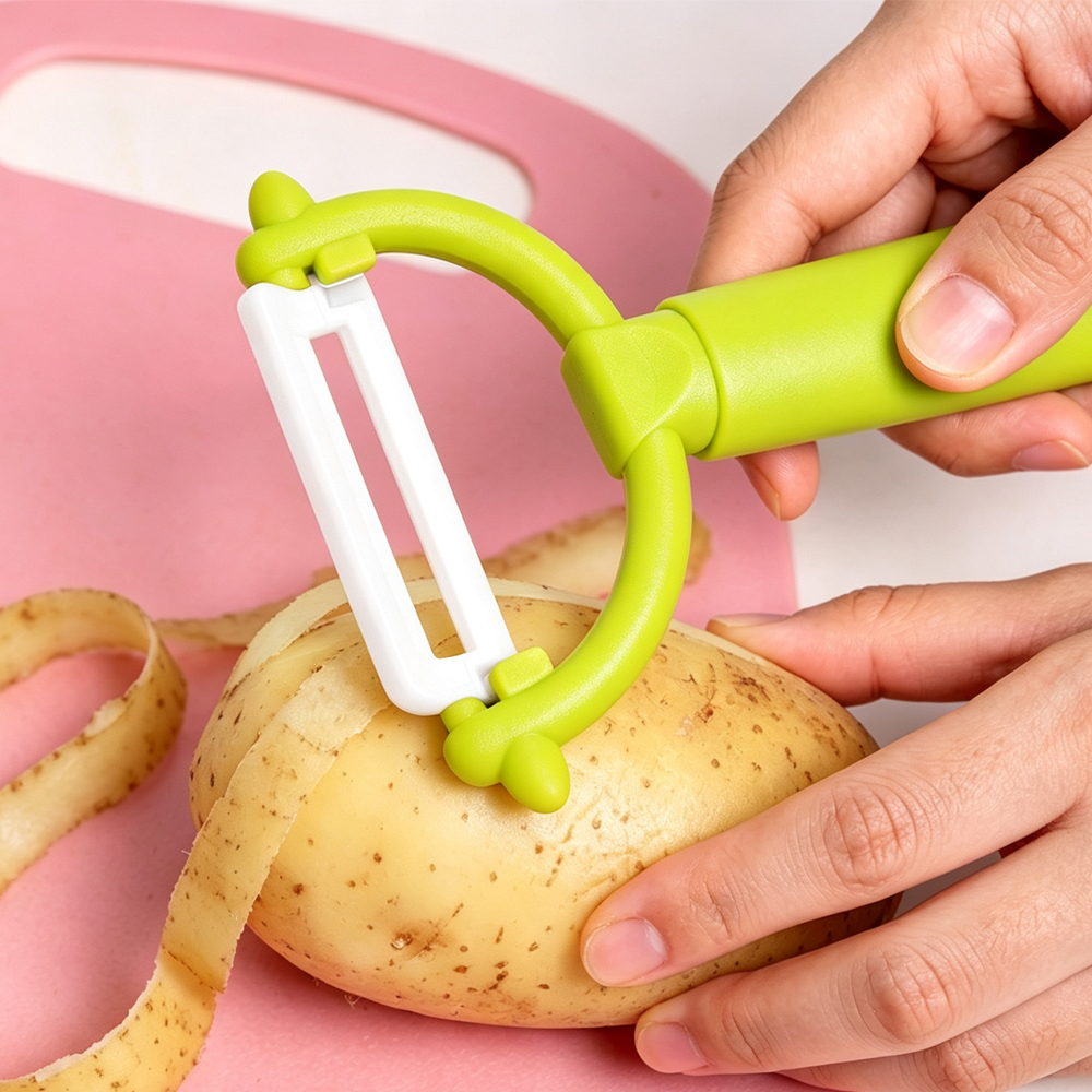 Peeler with Single Edge Blade