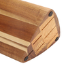 7 Slot Wooden Knife Holder for Countertop