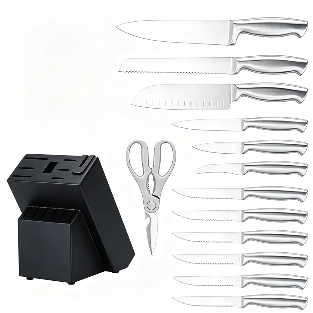Premium Razor Sharp Knife Block Set