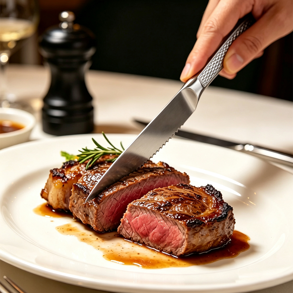 Serrated Steak Knives Set of 4