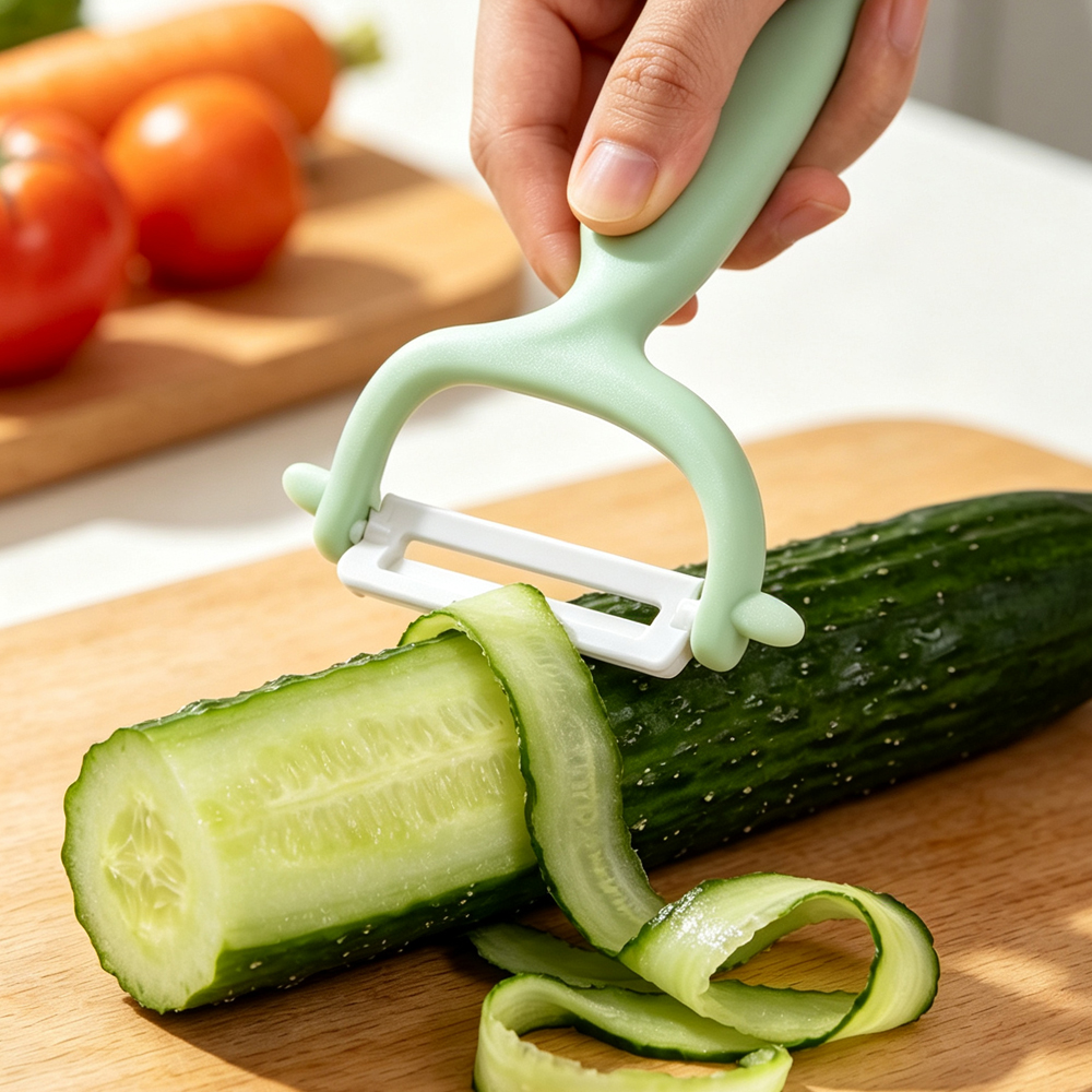 Multifunctional Peeler with Non Slip Kitchen Handle