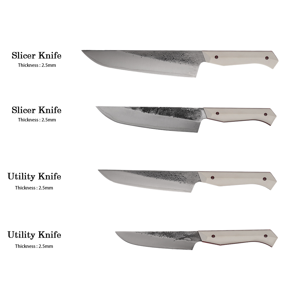 Damascus Chef Knife in Japanese Steel