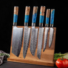 Damascus Steel Knives Set