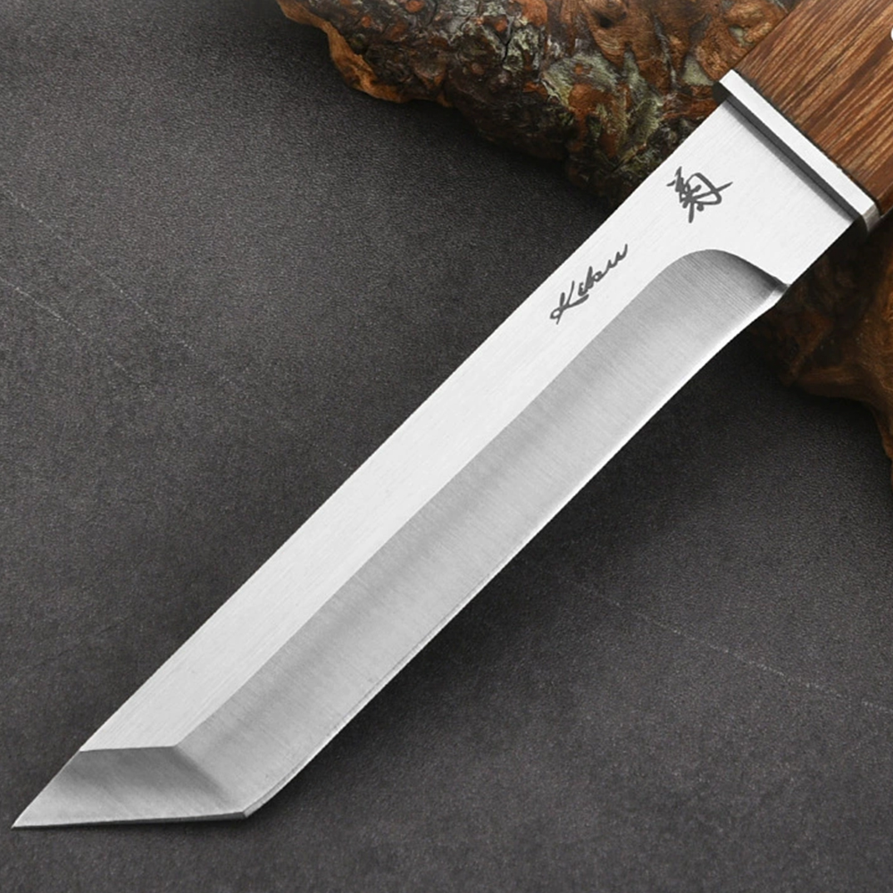 Fixed-Blade Knife with Sheath