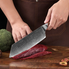 Superior High-carbon Damascus Knife Set