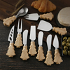 Wood Handle Cheese Knife Set 