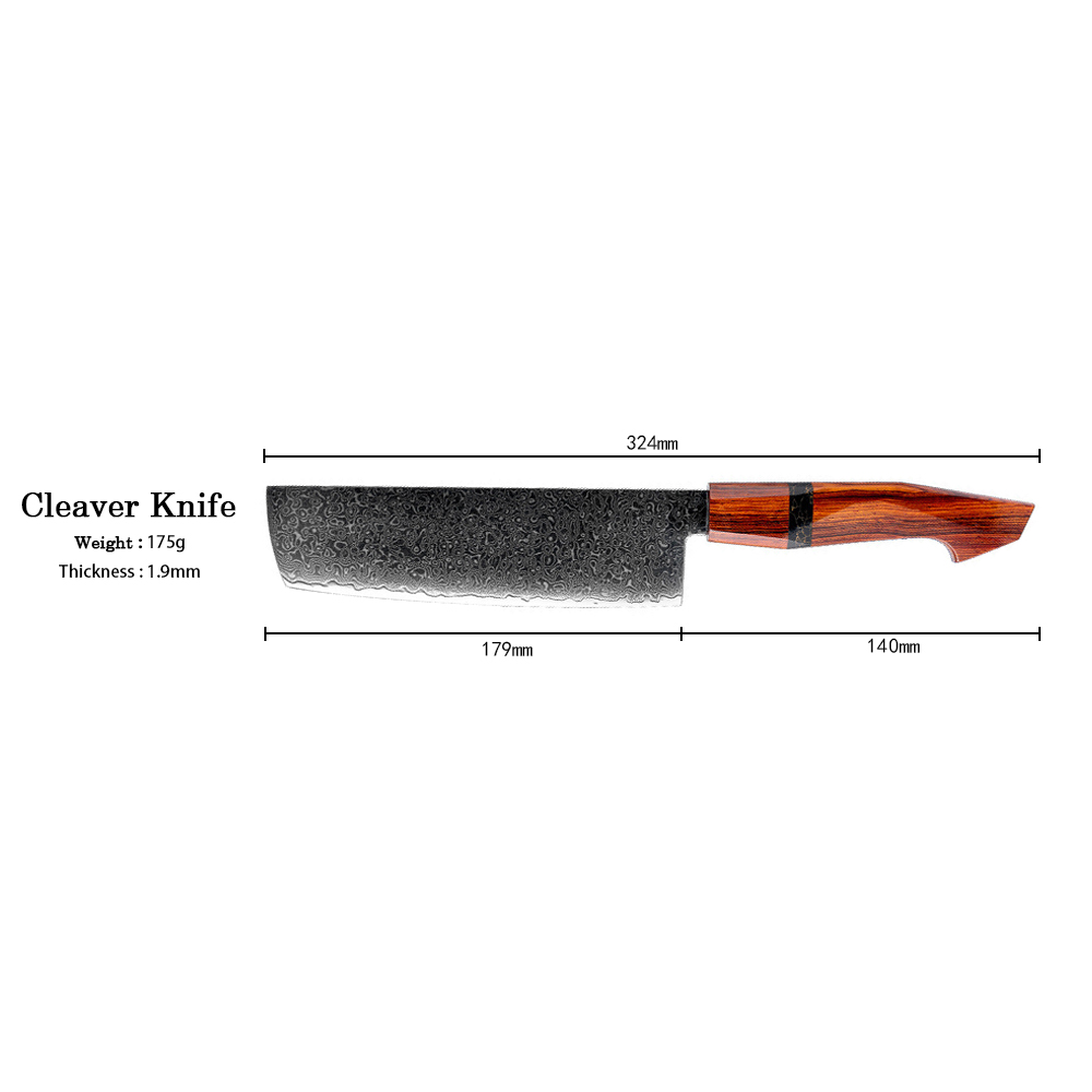 Ultra Sharp Damascus Kitchen Knives