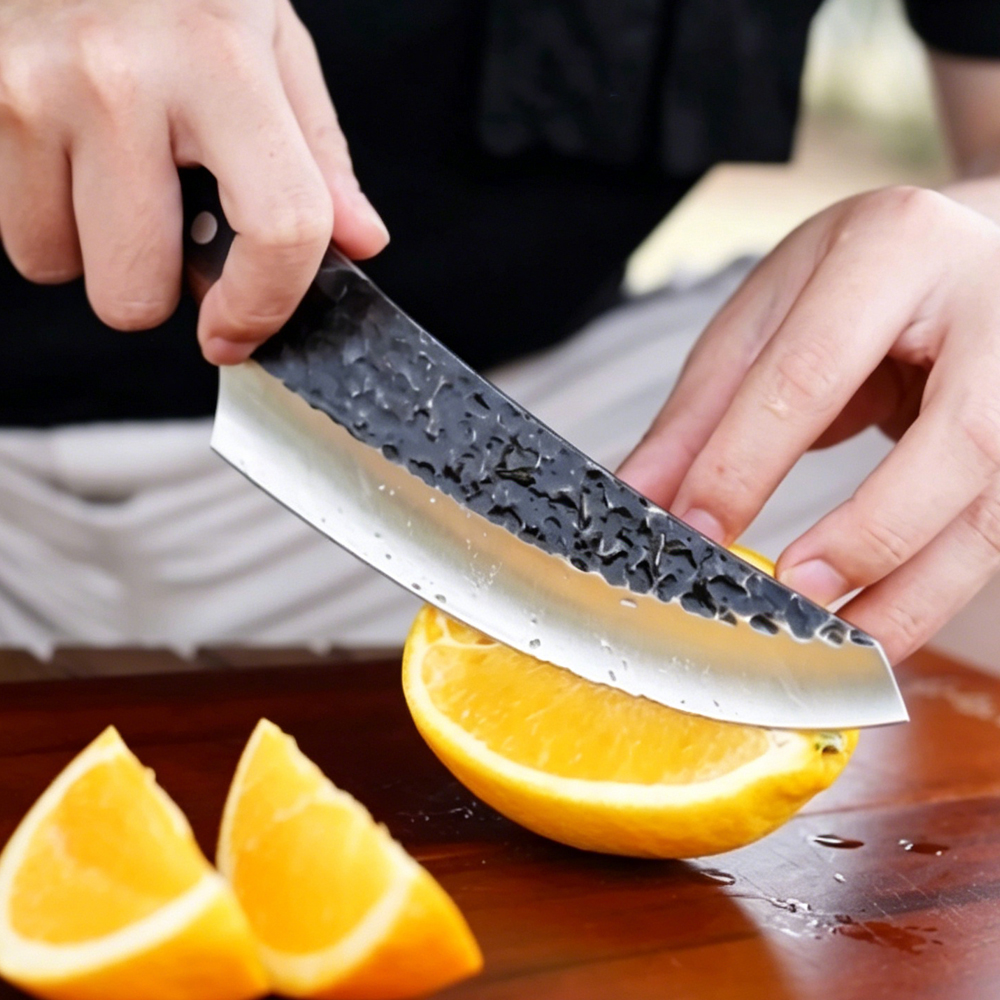 Hand Forged 3 PCS Butcher Chef Knife Set