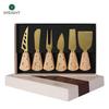 Stainless Steel Gold Cheese Tool Set 