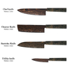 Damascus Chef Knife Set