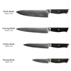 Cooking Knives with Ergonomic Handle